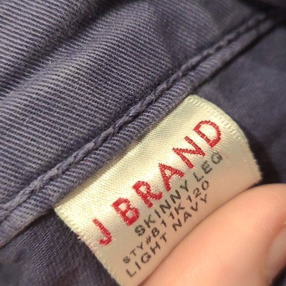 J brand skinny leg pants light navy - Picture 5 of 6